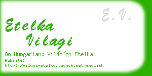 etelka vilagi business card